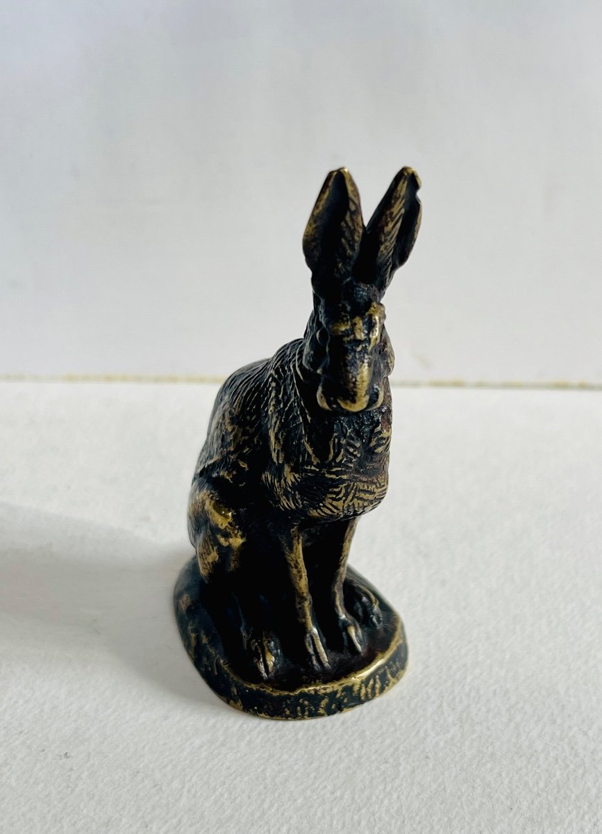 Sitting Hare Barye-photo-3